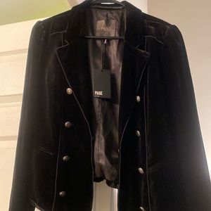 PAIGE Maribel Velvet Blazer!
